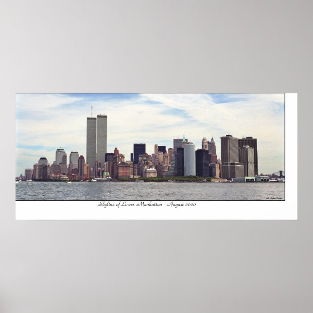 Manhattan Skyline Poster (Framsidan)