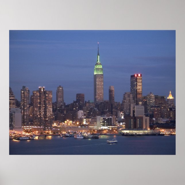 Manhattan Skyline Poster (Framsidan)
