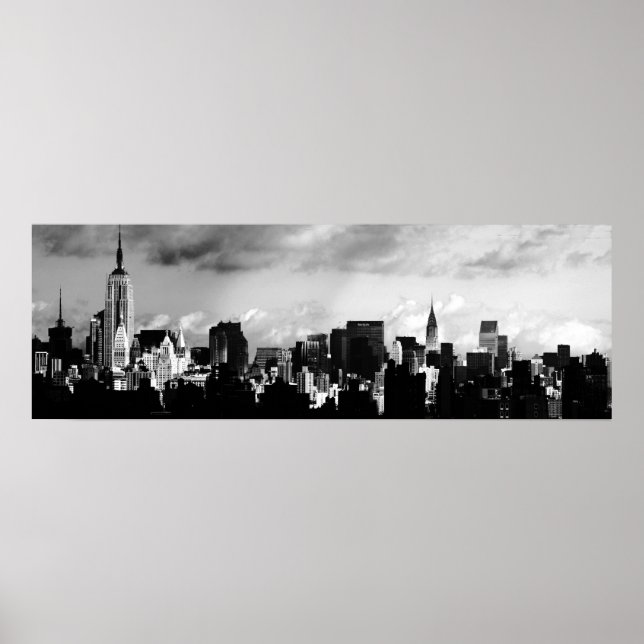 Manhattan Skyline Poster (Framsidan)