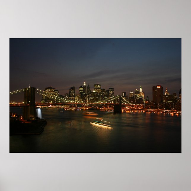 Manhattan Skyline Poster (Framsidan)