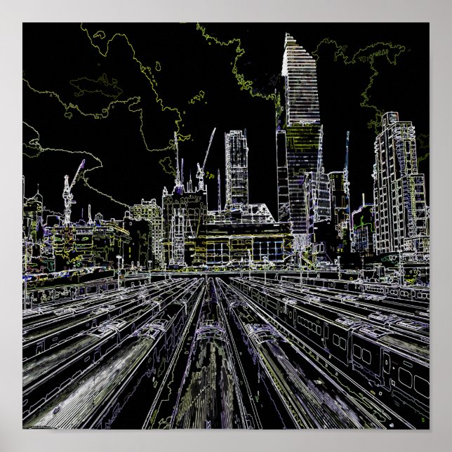 Manhattan station poster (Framsidan)