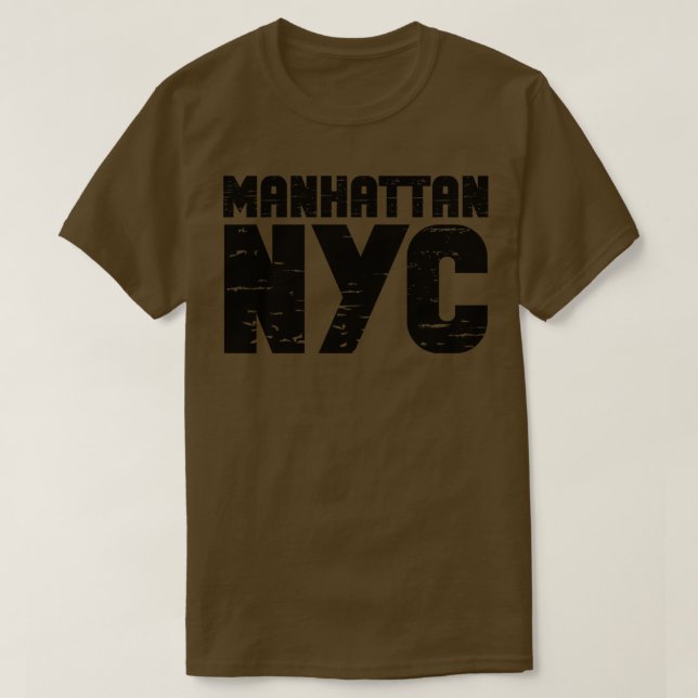 Manhattan T Shirt (Design framsida)