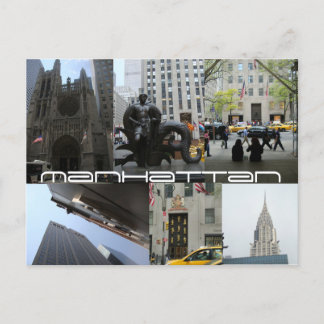 Manhattan V Vykort