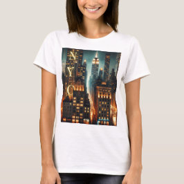 Manhattan Vibes T-Shirt – Djärv New York City-gata