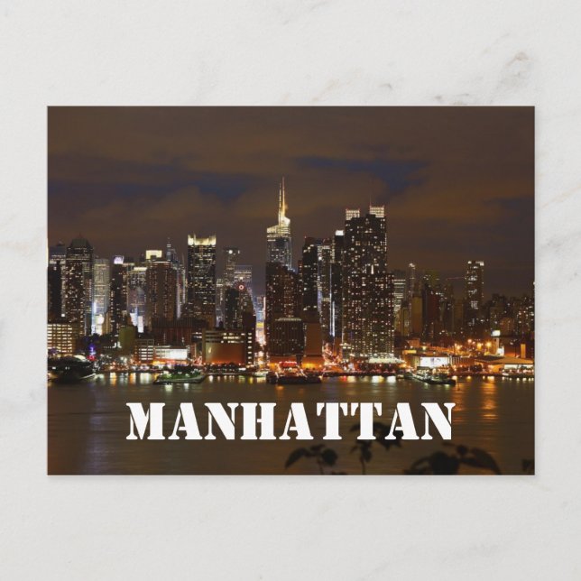 Manhattan vykort (Framsida)