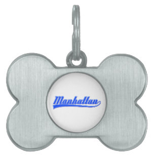 Manhattan with Swash ID-bricka Husdjur