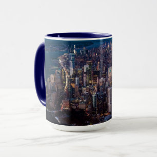 Manhattans flygvy mugg