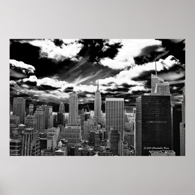 Manhattans hjärta - 30 Rockefeller Plaza Poster (Framsidan)