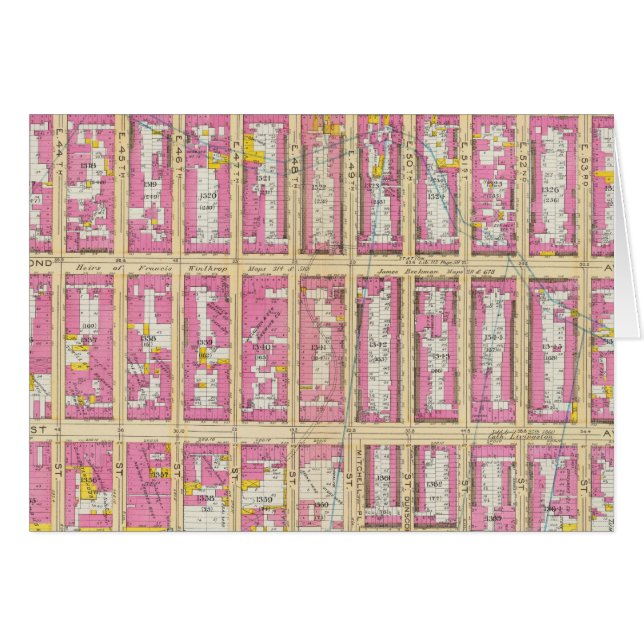 Manhatten, New York 12 Hälsningskort (Framsidan Horizontal)