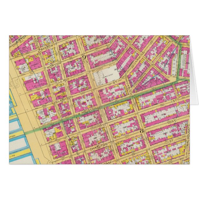 Manhatten, New York 14 Hälsningskort (Framsidan Horizontal)