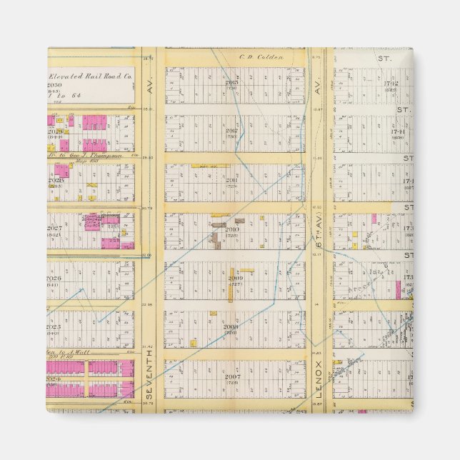 Manhatten, New York 15 Magnet (Framsidan)