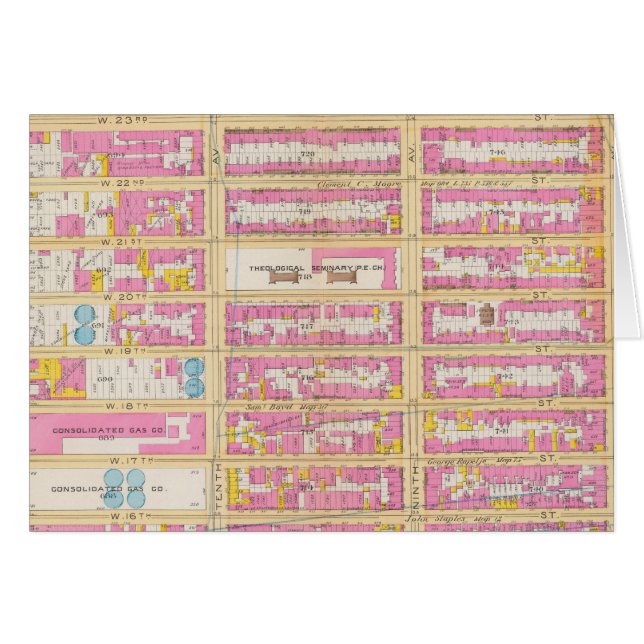 Manhatten, New York 19 Hälsningskort (Framsidan Horizontal)