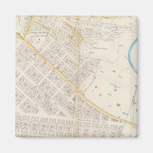 Manhatten, New York 2 Magnet (Framsidan)