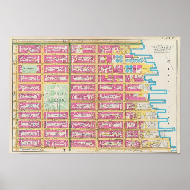 Manhatten, New York 2 Poster (Framsidan)