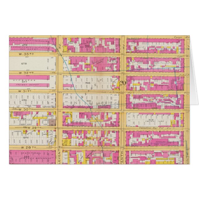 Manhatten, New York 4 Hälsningskort (Framsidan Horizontal)