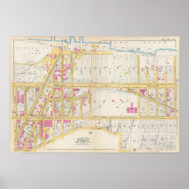 Manhatten, New York 6 Poster (Framsidan)