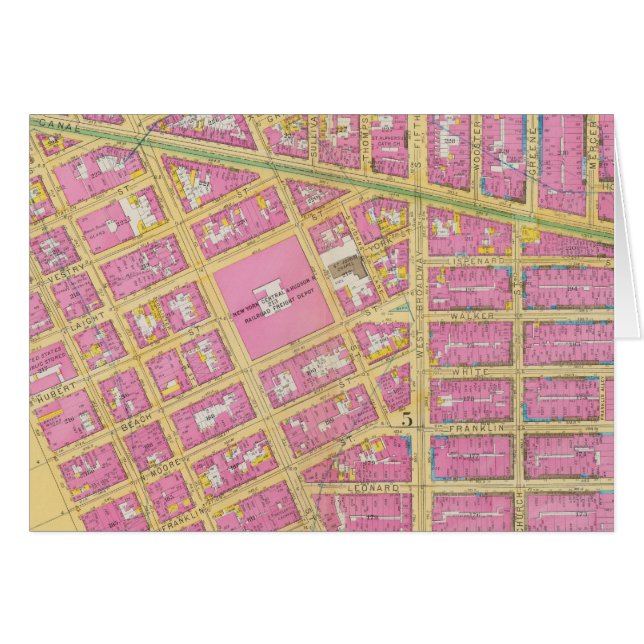 Manhatten, New York 9 Hälsningskort (Framsidan Horizontal)