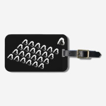 Månhjärta Bagage Tag