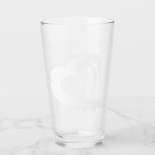 Månhjärta Glas Tumbler