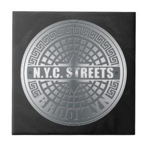 Manhole Covers Brooklyn Kakelplatta
