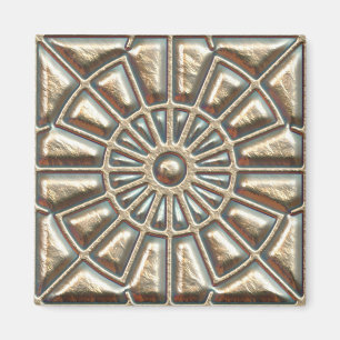 Manholen täcker magnet