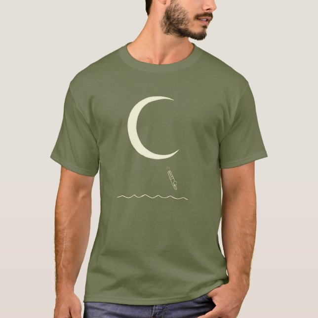 Månhopp T Shirt (Framsida)