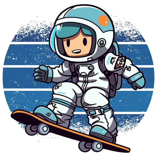 Månhopparen Poster ( Riding Comets to Explore Fantastical Realms!)