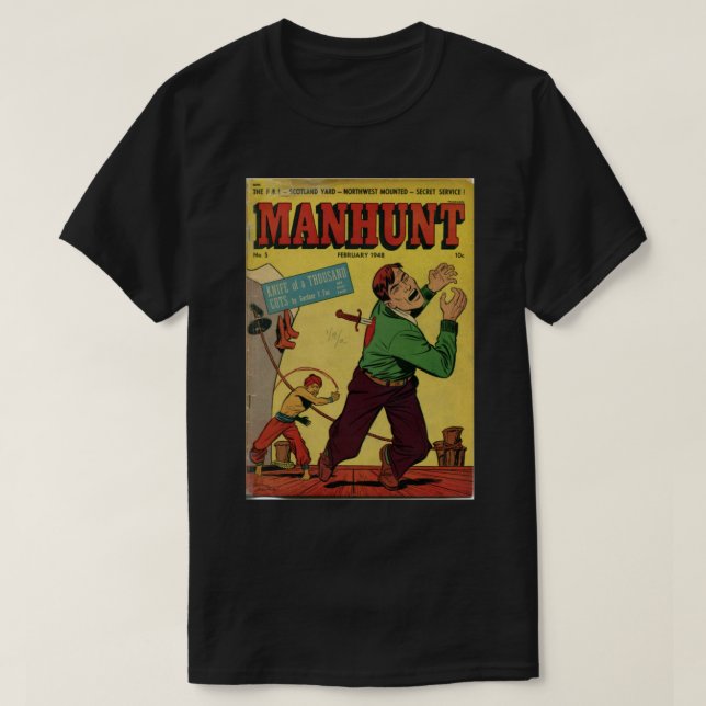 Manhunt 005 (c2c)   t shirt (Design framsida)