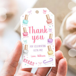 Mani-Pedi Party Manicure Pedicure Nail Polish Presentetikett