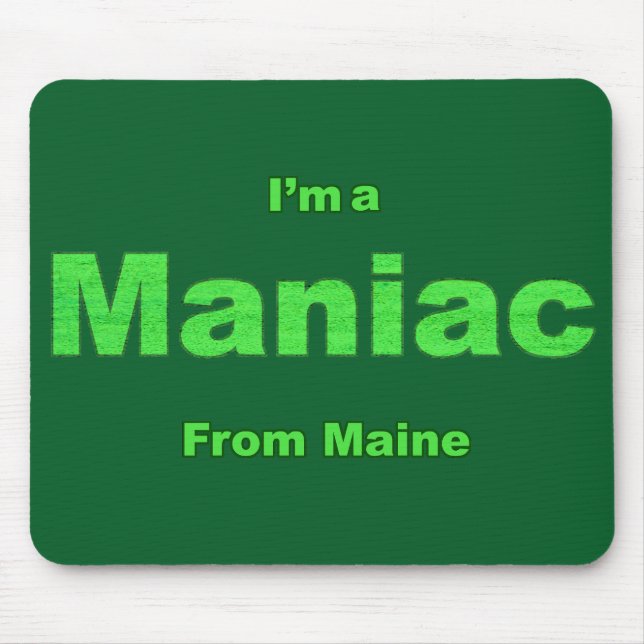 Maniac från Maine Musmatta (Framsidan)