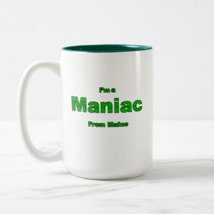 Maniac från Maine Två-Tonad Mugg