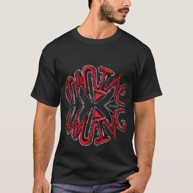 MANIAC-reflektion T Shirt (Framsida)