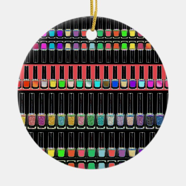 ManiboyNail Art Julgransprydnad Keramik (Framsidan)