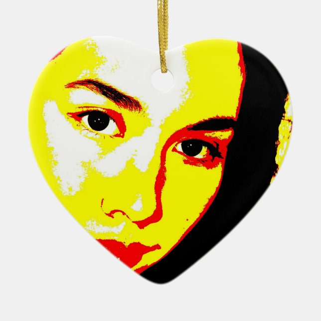 Manic Kin 5 Julgransprydnad Keramik (Framsidan)