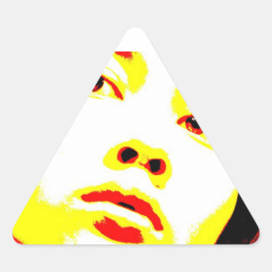 Manic Kin 6 Triangelformat Klistermärke