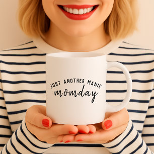 Manic Momday Busy Mamma Modern Mors dag Pun Kaffemugg