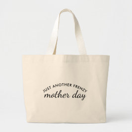 Manic Momday Funny Busy Mom Mother’s Day Gift Jumbo Tygkasse