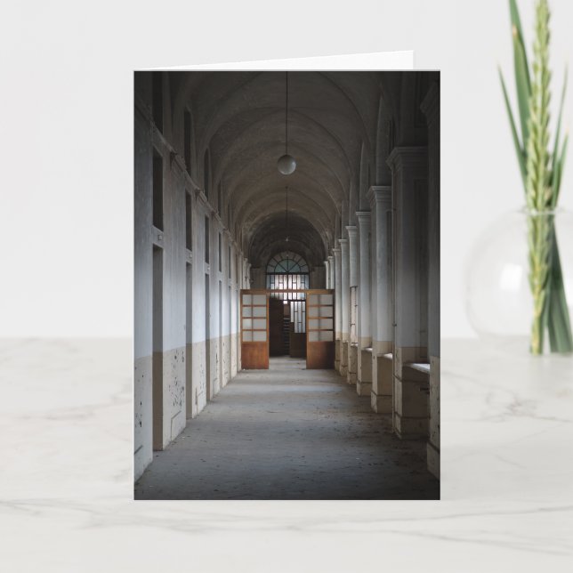 Manicomio korridor kort (Framsida)