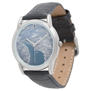 Manicouagan Crater och Saint Lawrence River Armbandsur