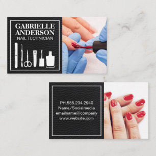 Manicuant Nagel Paweed Nail Salon Visitkort