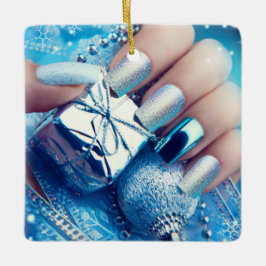 Manicuant - Nail Art - Beauty Julgransprydnad Keramik