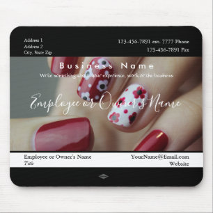 Manicured Nagel Promo Business Photo Mousepad Musmatta