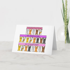 Manicurist Studenten Grattis Kort