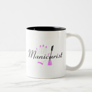 Manicurist Två-Tonad Mugg
