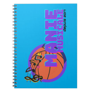 Manie Musicale Notebook Anteckningsbok