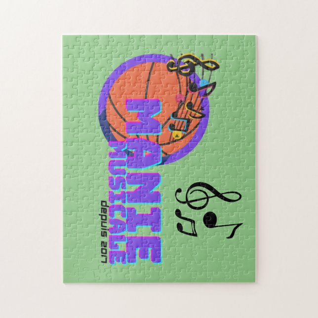 Manie Musicale Puzzle Pussel (Vertikal)