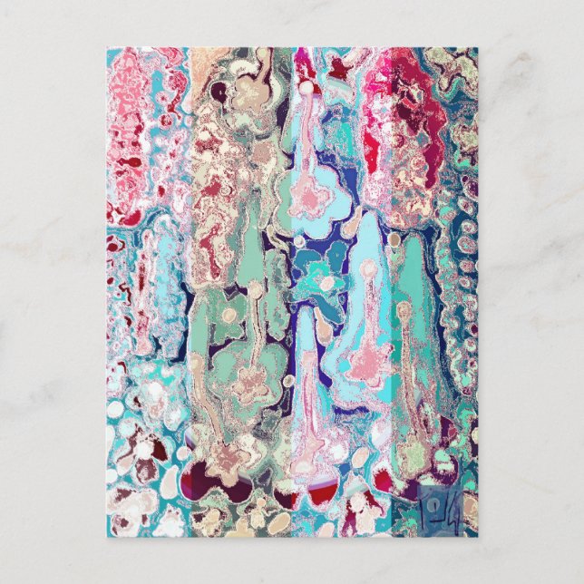 MANIFEST DIN KÄRLEK OCH FREINDLINNES SOM EN FANTAS VYKORT (Framsida)