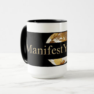 #MANIFEST DITT LIV (TM) MUGG