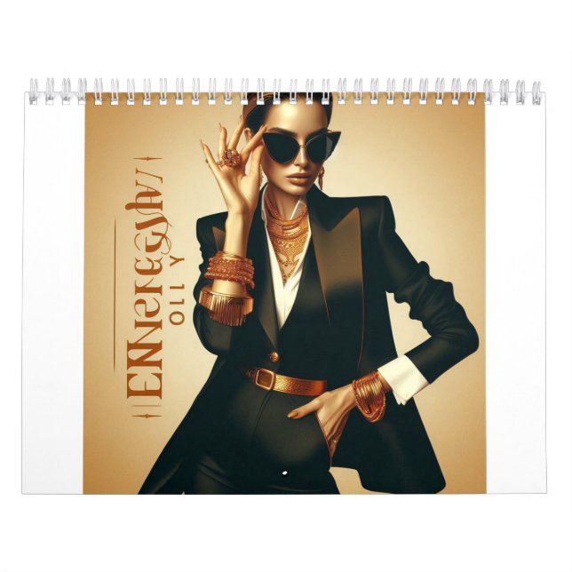 Manifest Queen | Luxury Planner Kalender (Omslag)