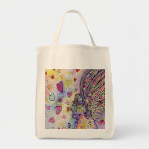 Manifesta Universe Guardian Angel Art Tote bags Tygkasse